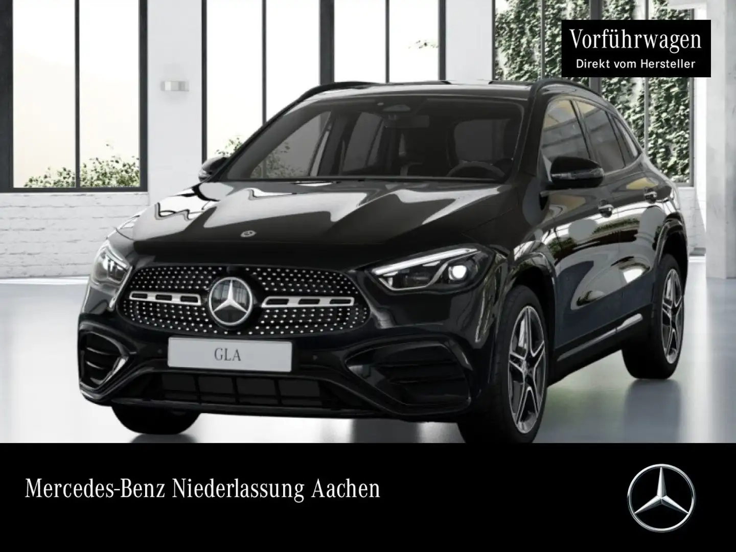 Mercedes-Benz GLA 200 AMG+NIGHT+PANO+360°+AHK+MULTIBEAM+19"+7G Schwarz - 1