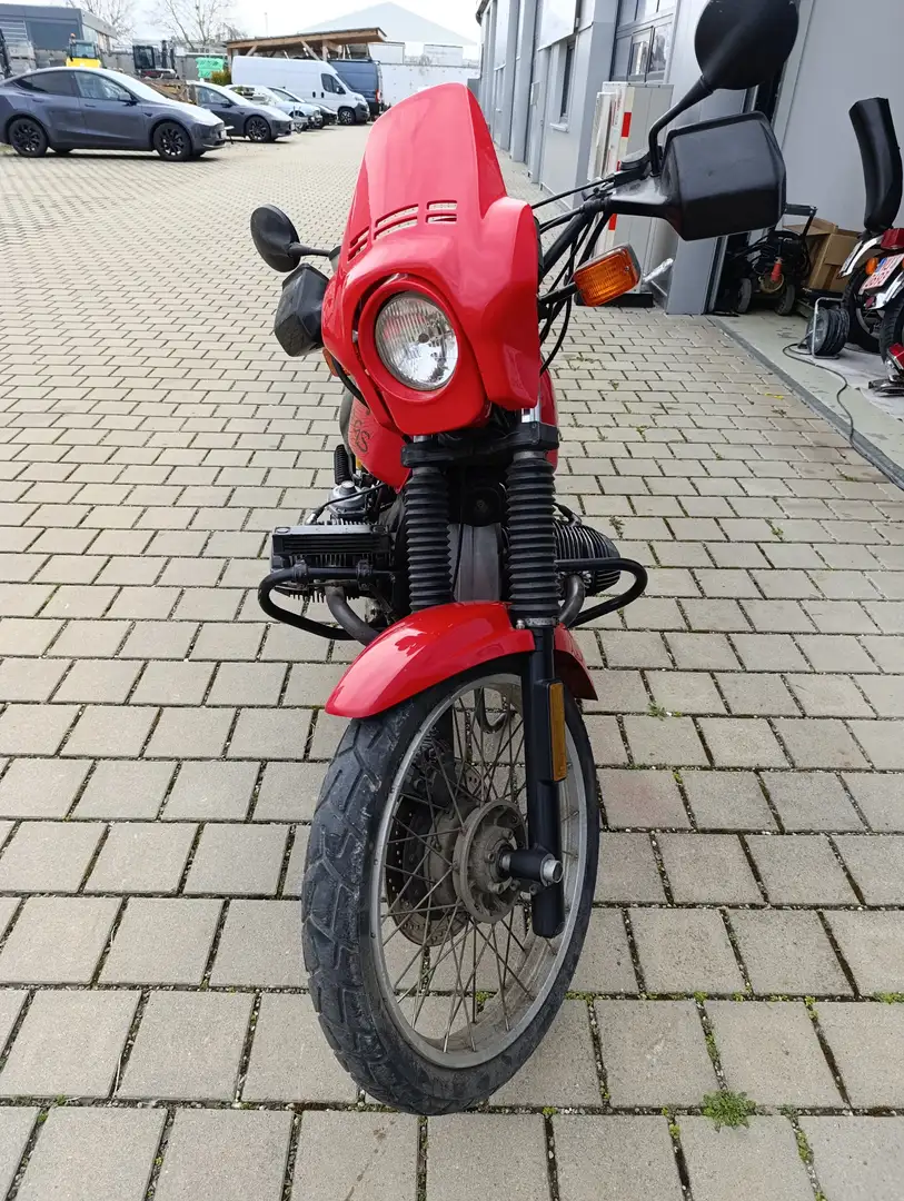 BMW R 100 GS Rojo - 2