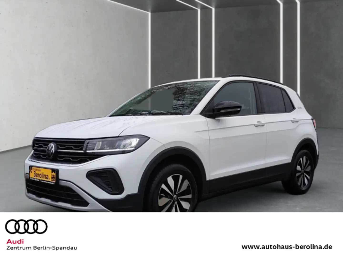 Volkswagen T-Cross 1.0 TSI Goal DSG *ACC*NAV*LED*PDC*SHZ* Weiß - 1