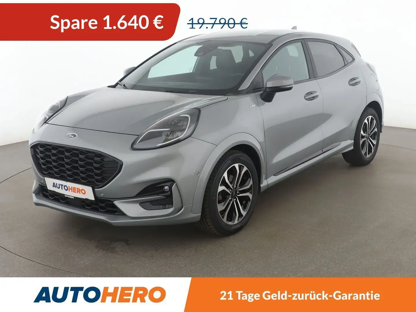 Ford Puma 1.0 EcoBoost ST-Line X*LED*NAVI*ACC*CAM*PDC*SHZ* Grau - 1