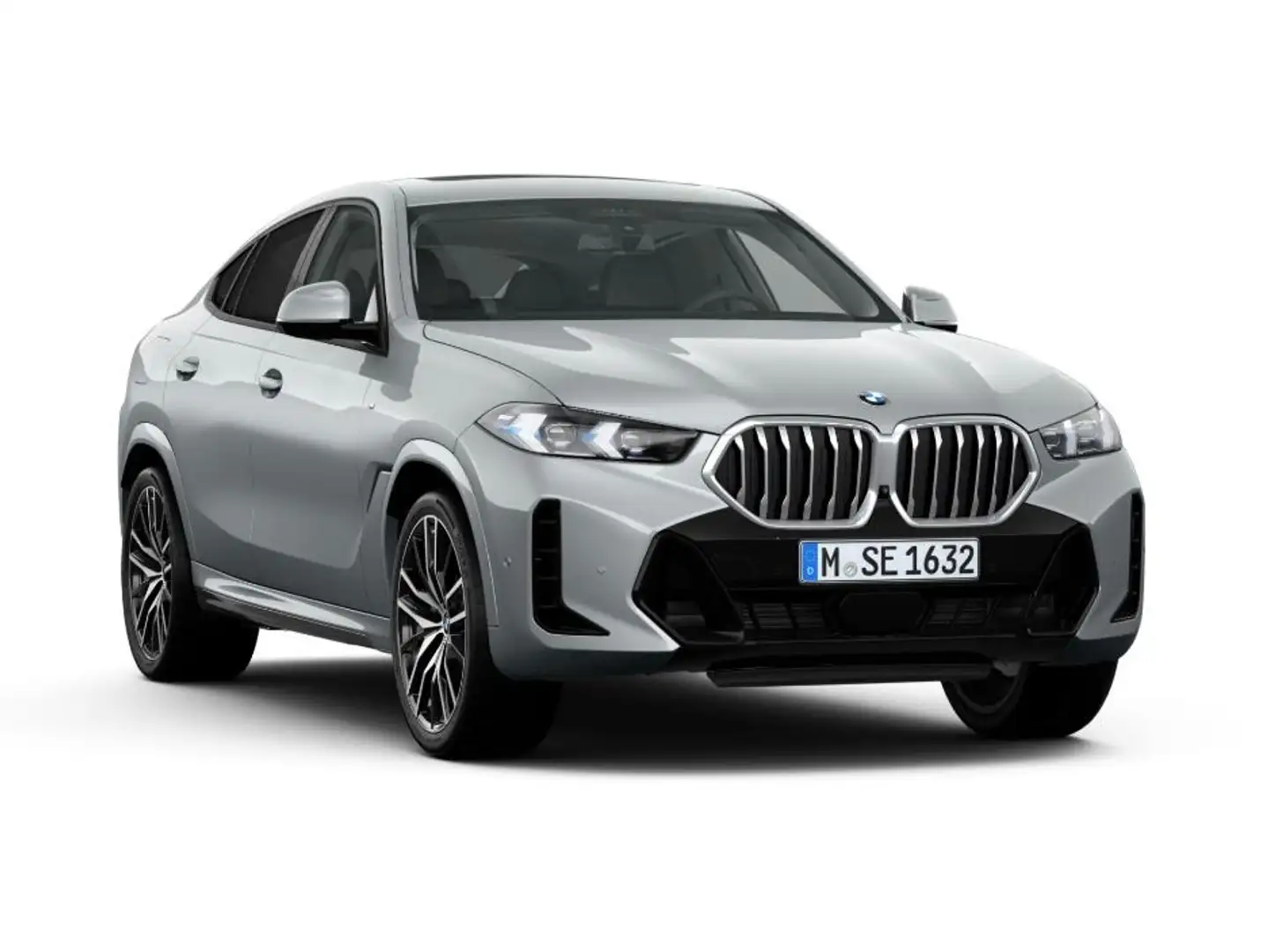 BMW X6 xDr 40d M-Sport LUFTFEDER AktLENK DrAsPr 360° Grijs - 2