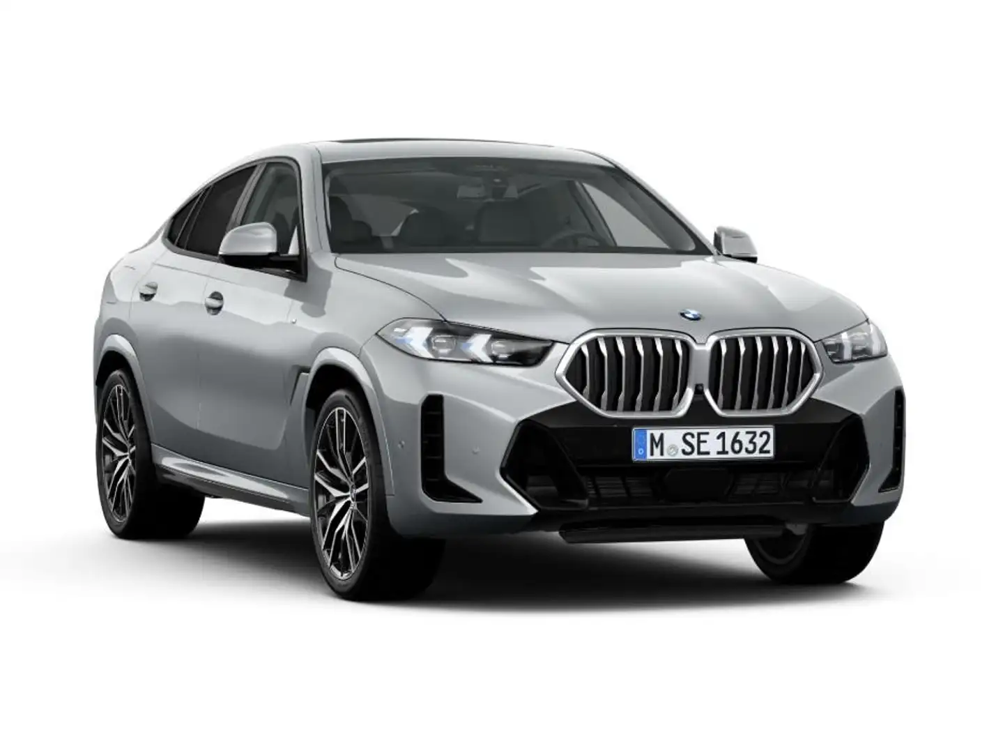BMW X6 xDr 40d M-Sport LUFTFEDER AktLENK DrAsPr 360° Grijs - 1
