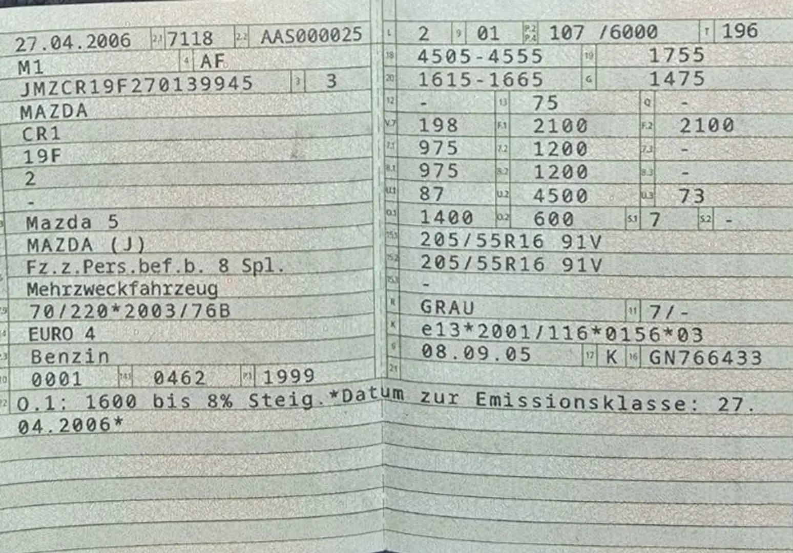 Mazda 5 2.0 Exclusive - 1