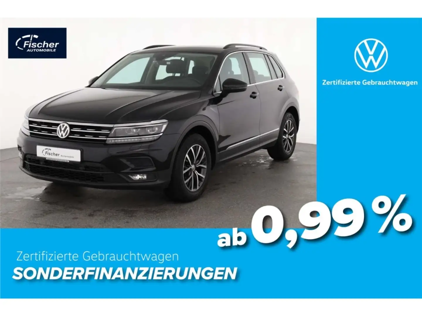 Volkswagen Tiguan 1.5 TSI Comfortline Schwarz - 1