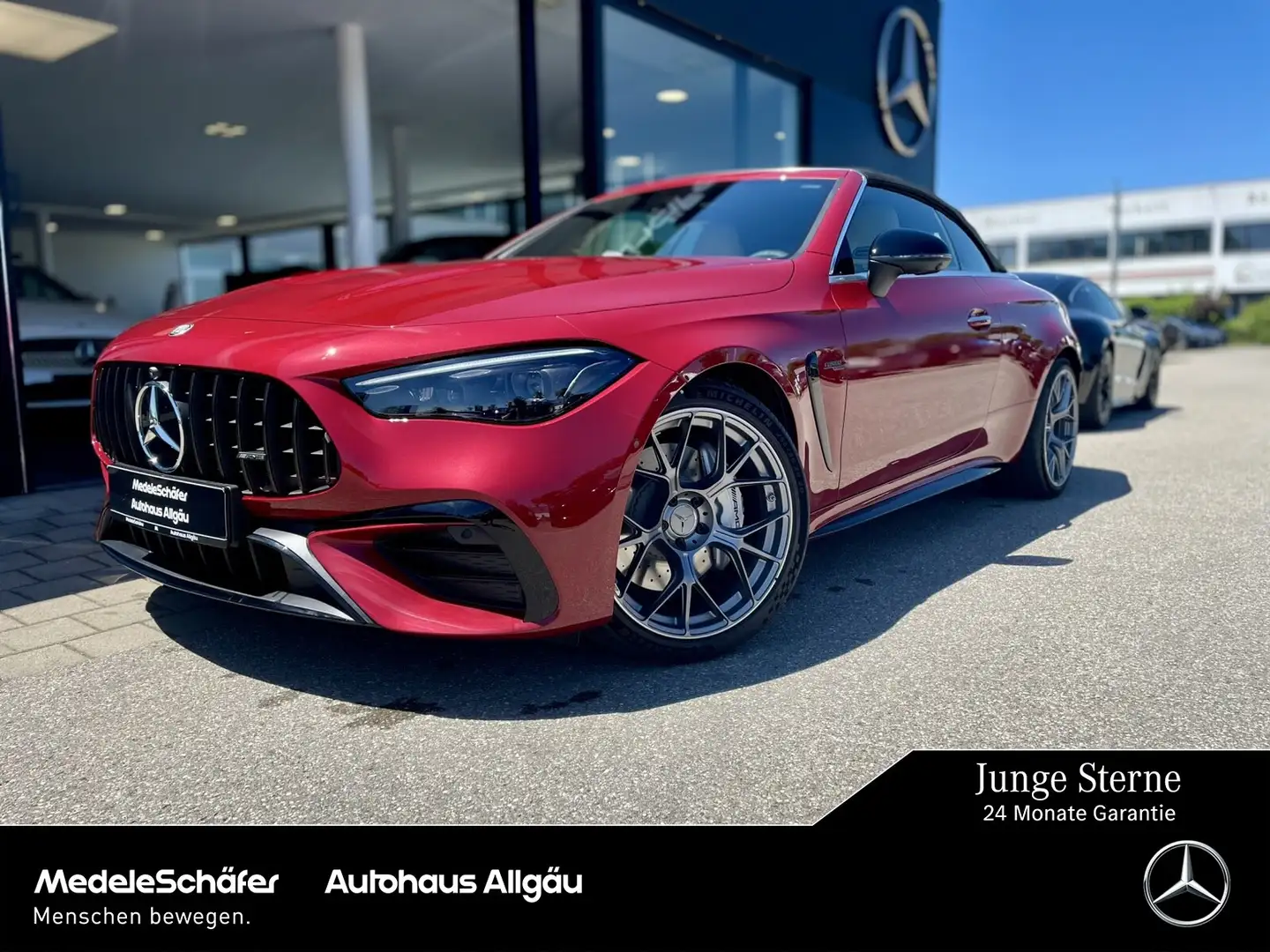 Mercedes-Benz CLE 53 AMG 4M+ Cabrio Driver's 360° HuD 20" Night2 Sitzbel Rot - 1