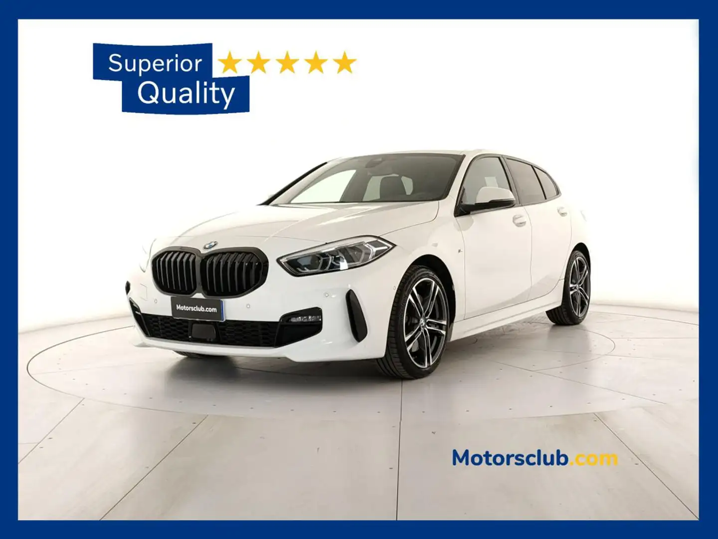 BMW 120 d xDrive 5p. M sport auto Bianco - 1