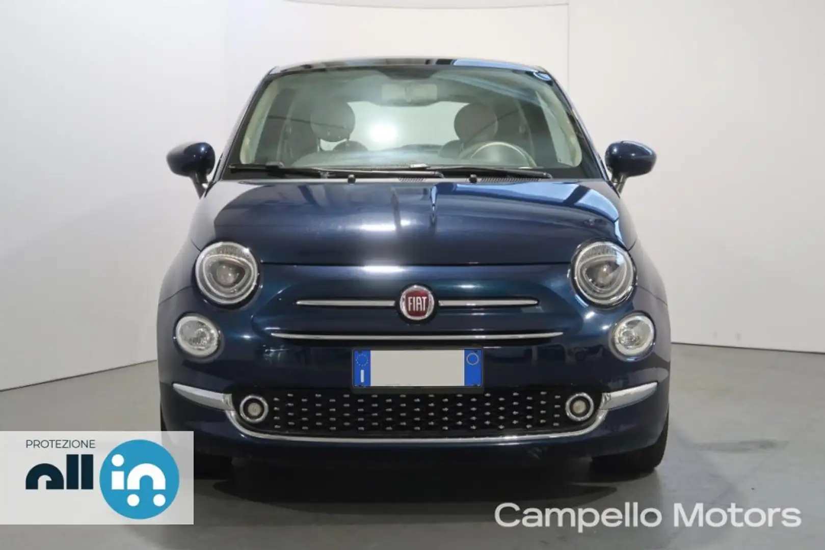 Fiat 500 500 1.2 69cv Lounge Dualogic Niebieski - 2