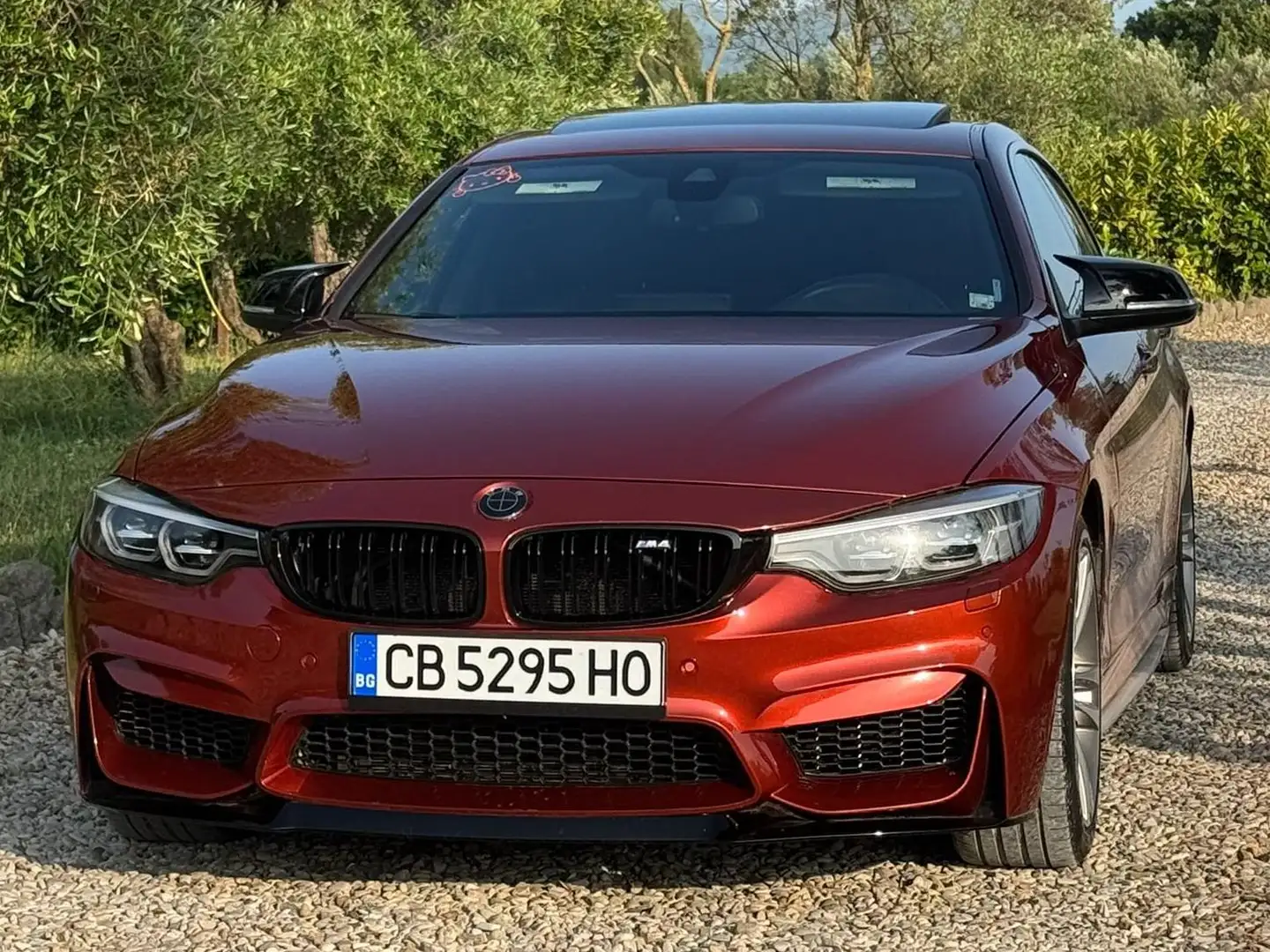BMW 430 430i Gran Coupe Msport auto Pomarańczowy - 1