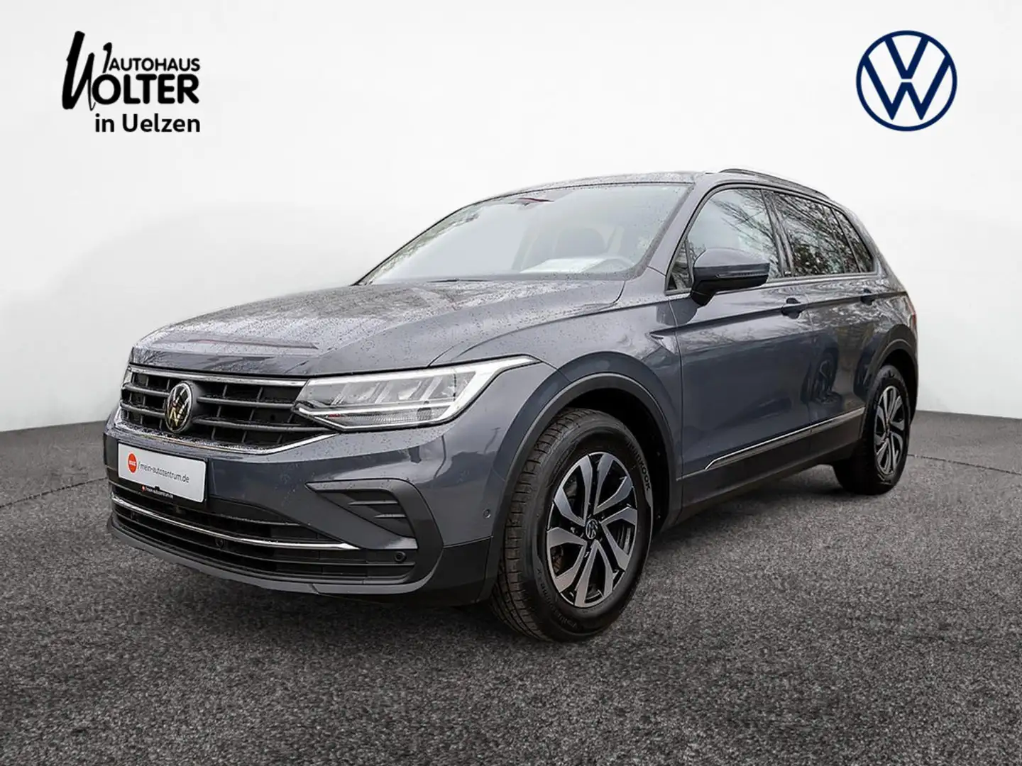 Volkswagen Tiguan 2.0 TDI Active AHK NAVI ALU SHZ Gris - 1