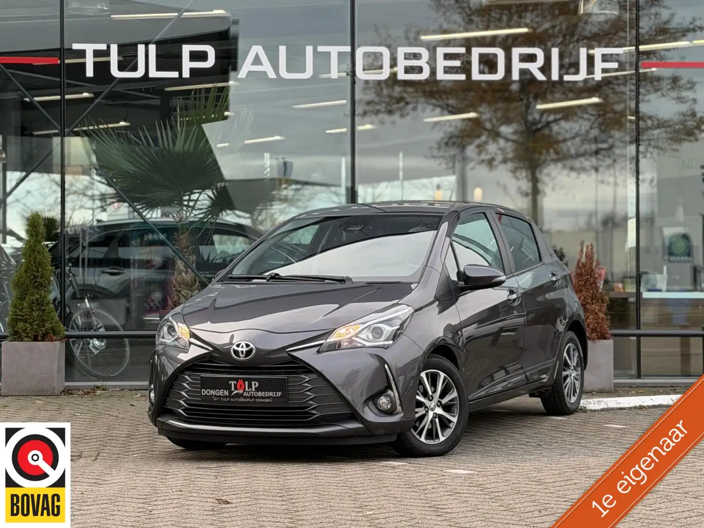 Toyota Yaris 1.5 VVT-i Y20 Edition 5 Deurs Airco Cruise 1e Eig Grijs - 1