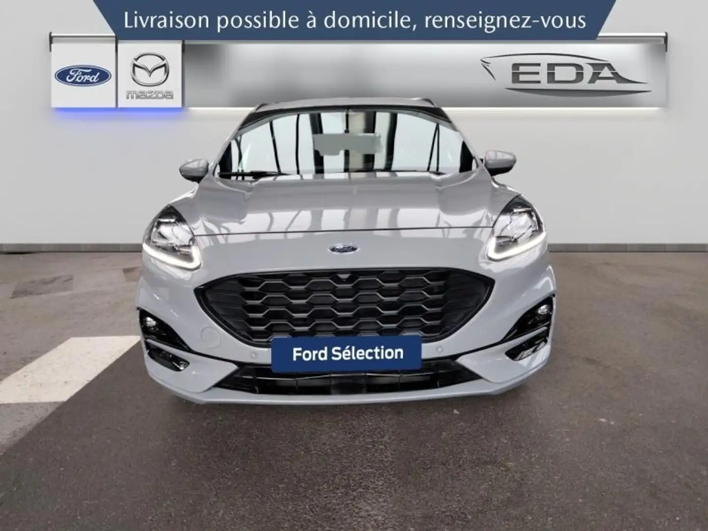 Ford Kuga 2.5 Duratec 190ch FHEV E85 Graphite Tech Edition BVA Gris - 2
