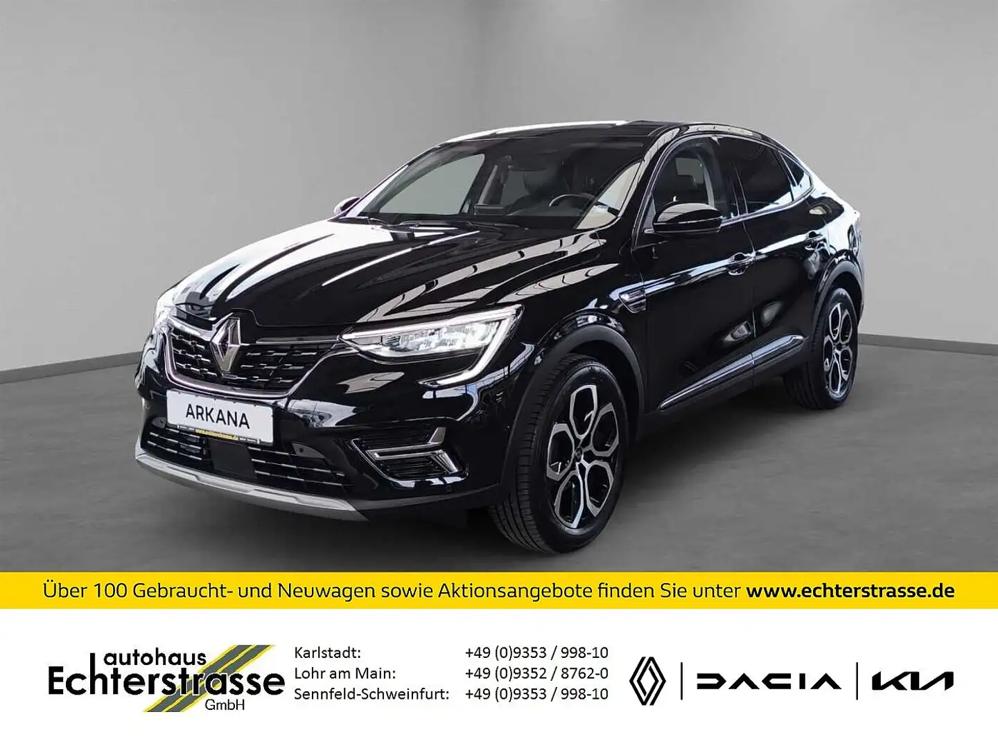 Renault Arkana Intens TCe 140 EDC +SHZ+KAMERA+NAVI+LED Schwarz - 1