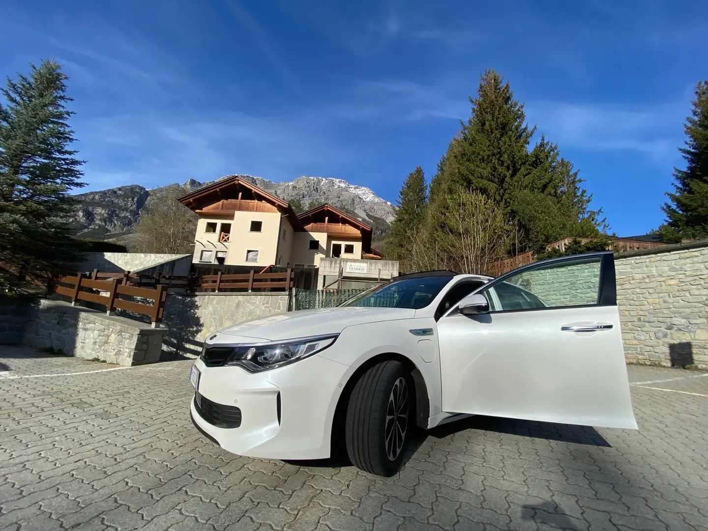 Kia Optima 2.0 gdi plug-in hybrid auto Blanco - 1