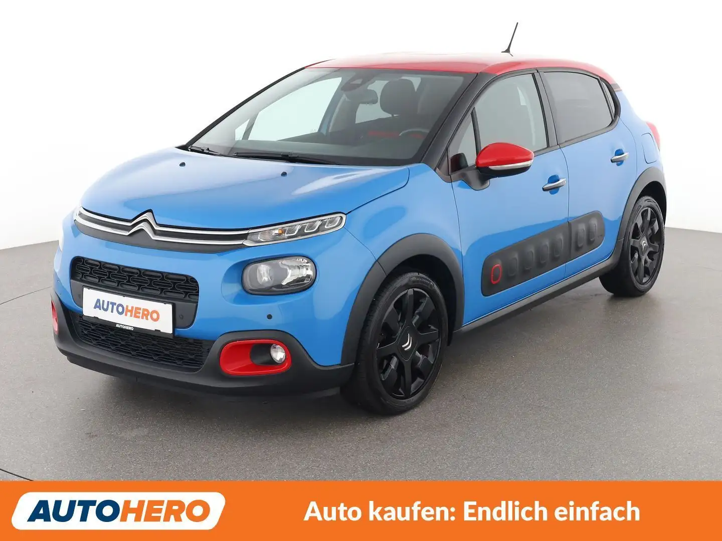 Citroen C3 1.2 PureTech Shine Blau - 1