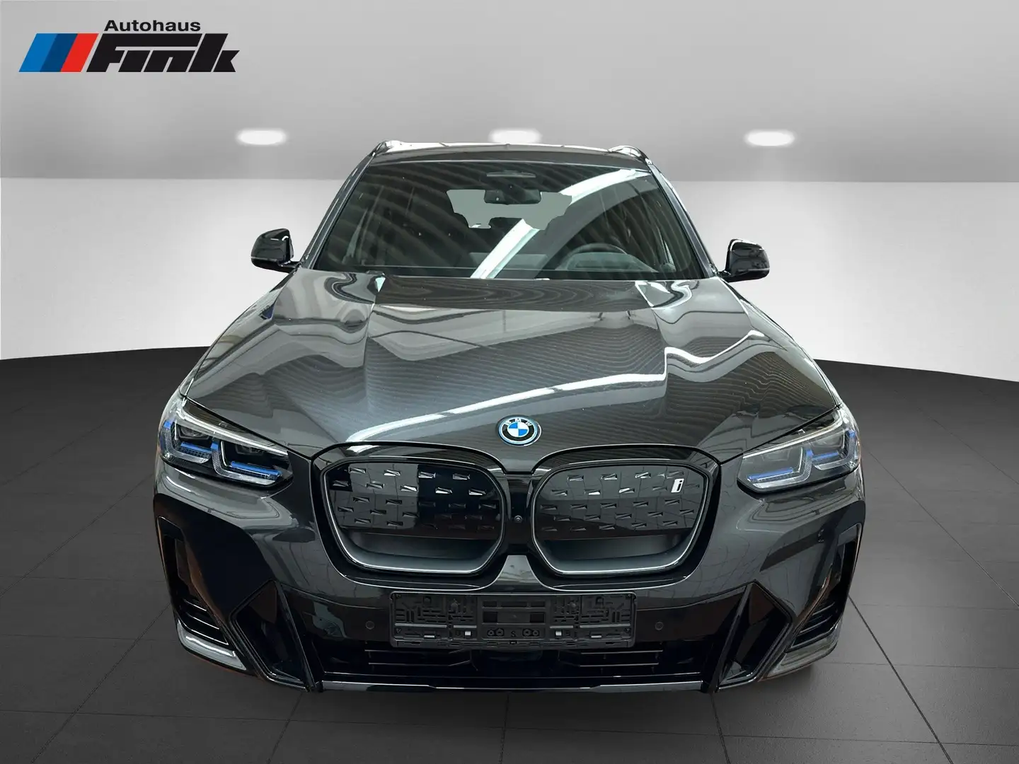 BMW iX3 Impressive Laser Head-Up AHK Harman Kardon Gris - 2
