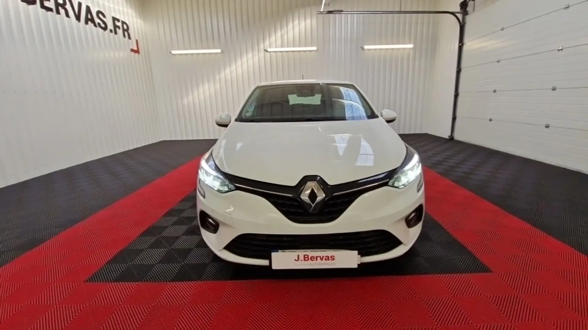 Renault Clio V Société Air Nav TCe 90 -21N Blanc - 2
