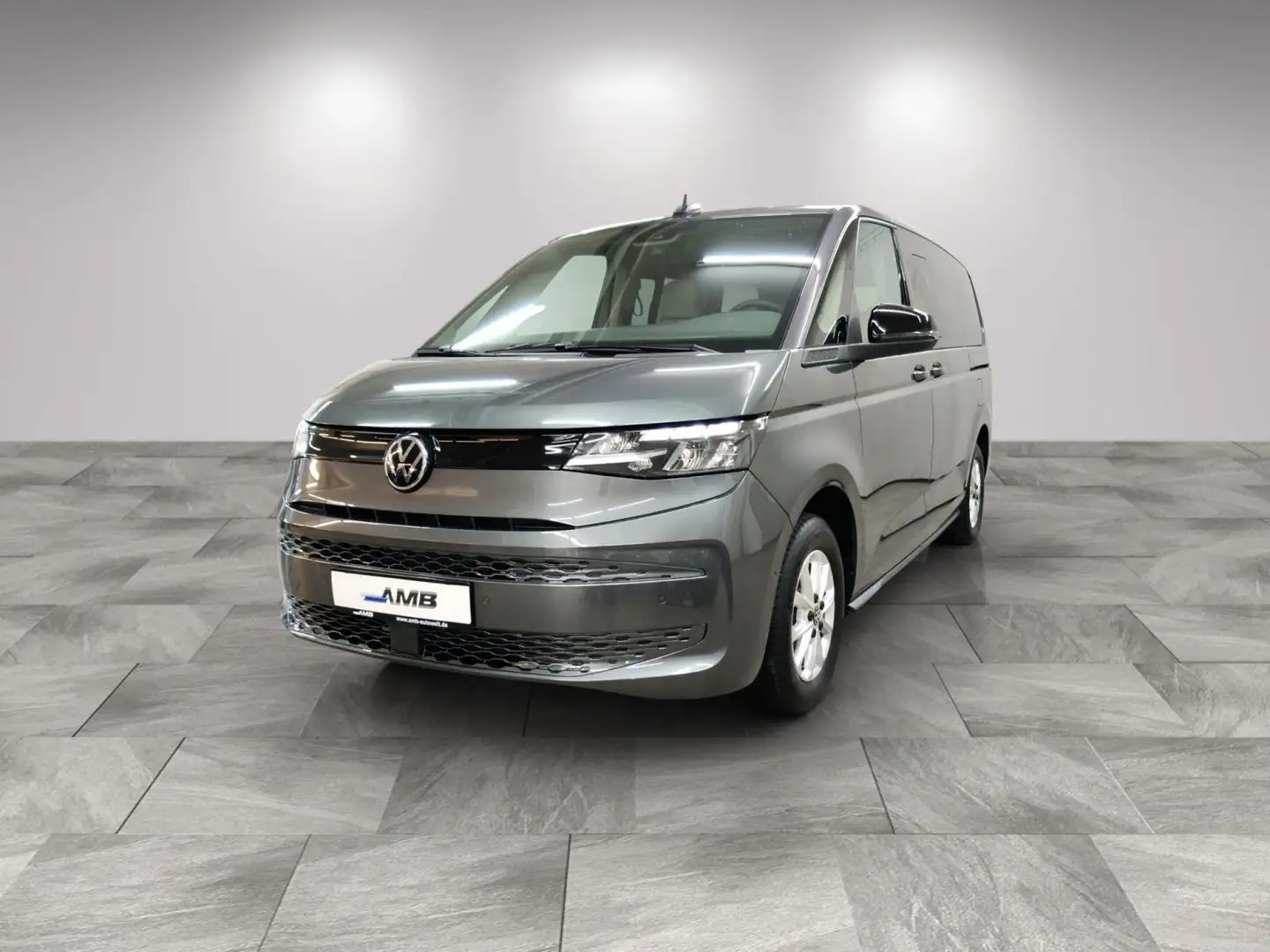 Volkswagen T7 Multivan 2.0 TDI LÜ Lang/AHK/Standhzg/03.2030Gar Grau - 2