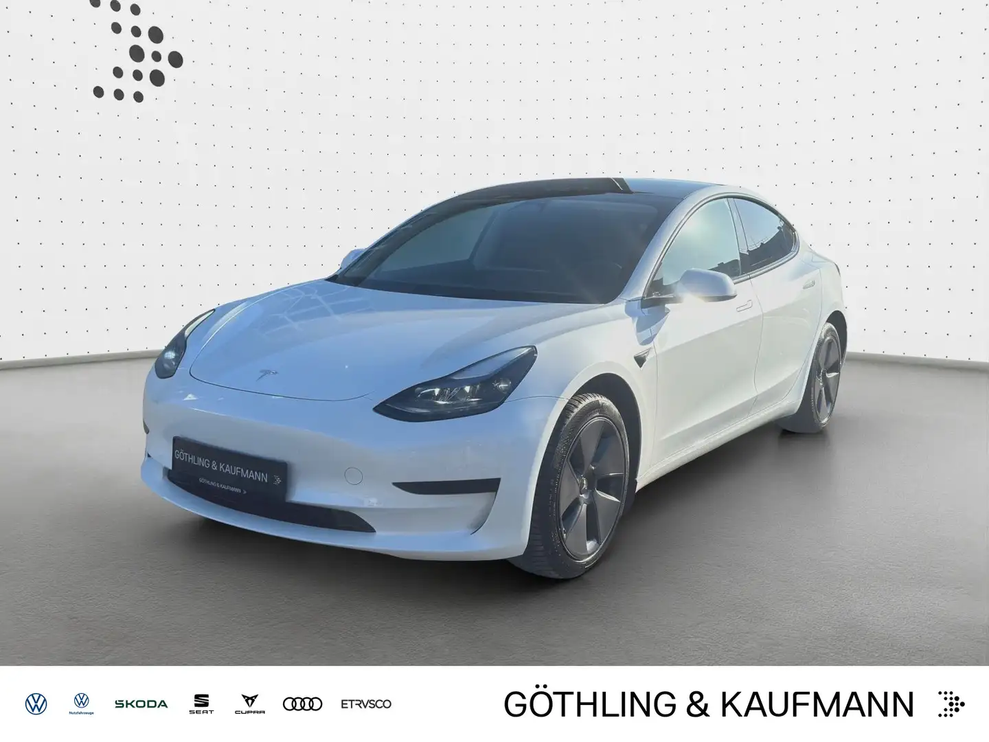 Tesla Model 3 TELSA MODEL 3 *KAM*KLIMA*NAV*SHZ*LED*STANDHEIZUN White - 1