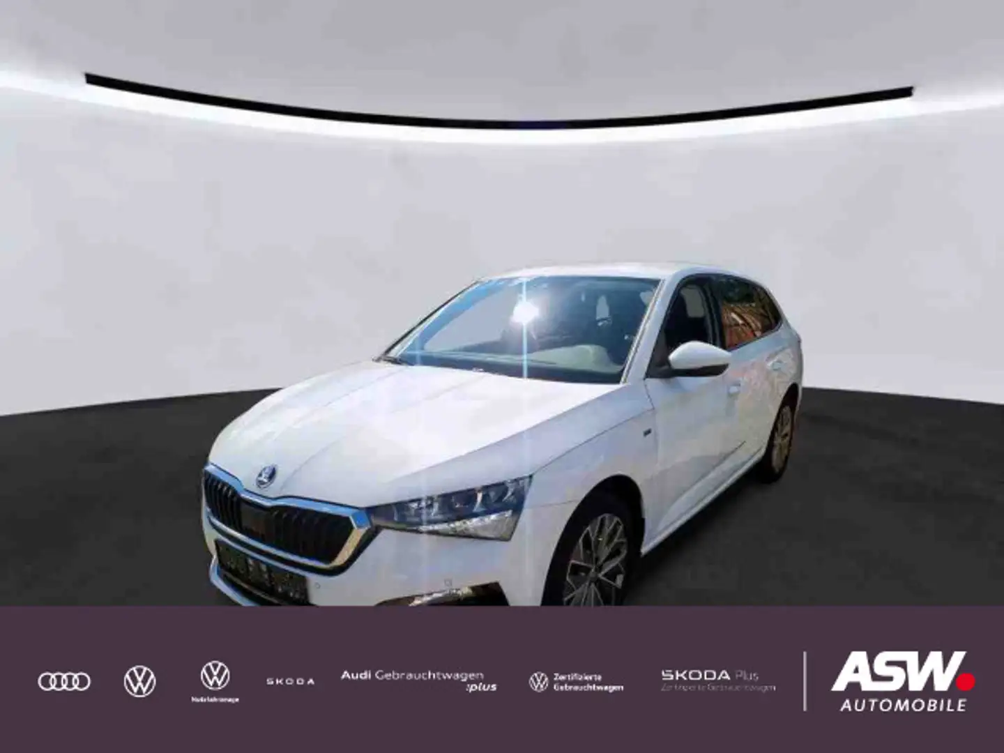 Skoda Scala Clever 1.0 TGI G-TEC LED RFK ACC SHZ Weiß - 1