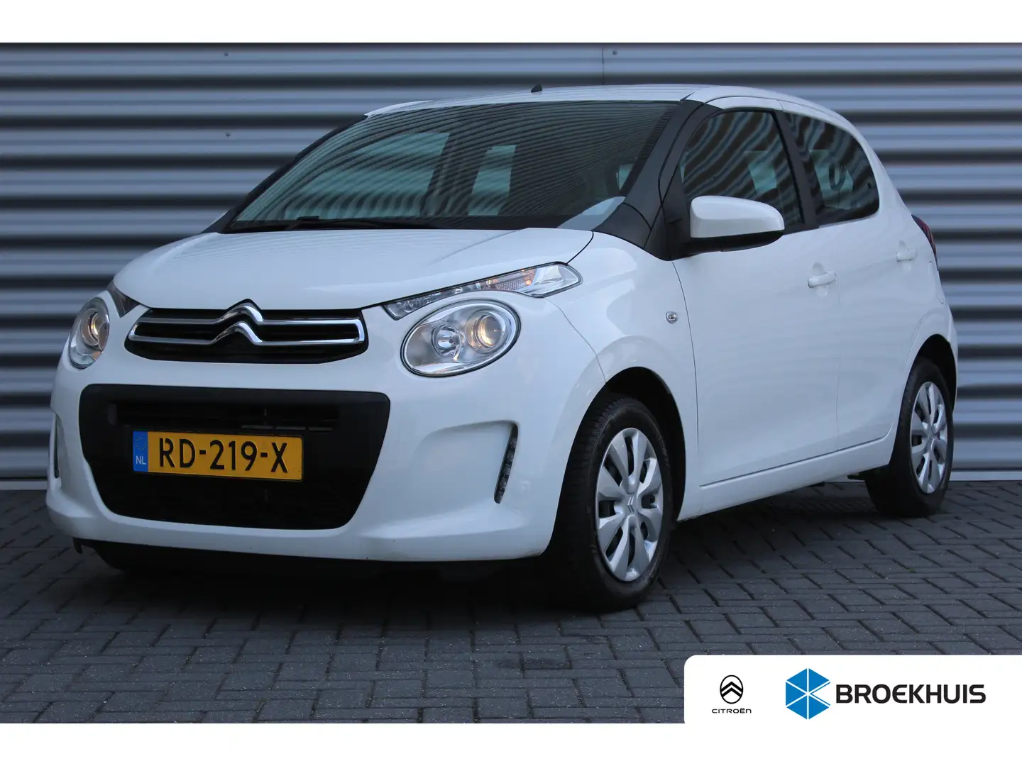 Citroen C1 1.0 VTI 70PK 5-DRS FEEL / AIRCO / LED / BLUETOOTH Weiß - 1