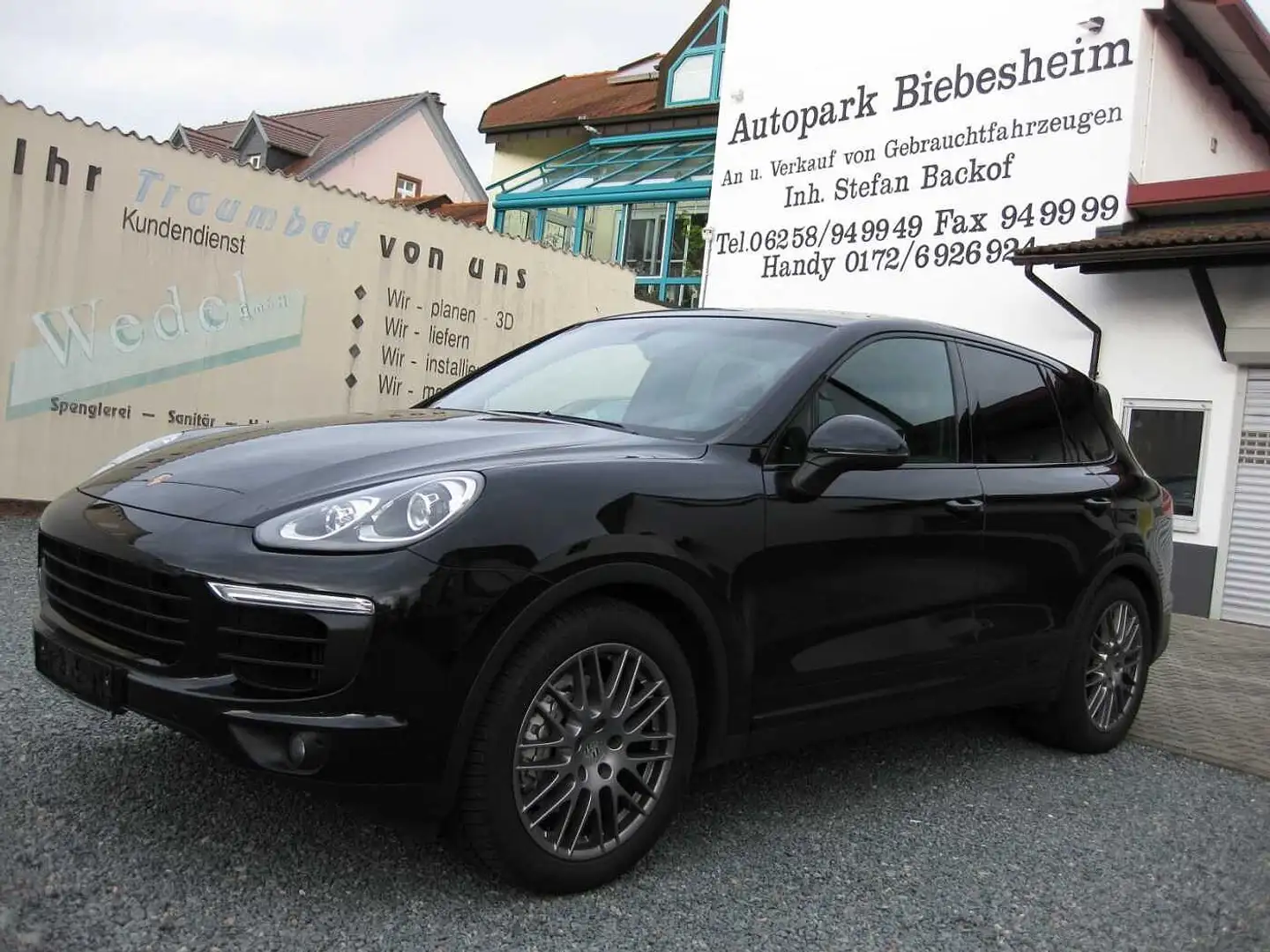 Porsche Cayenne S Tip S dt.Fzg.Top Ausst.Tüv 6-27 Schwarz - 1