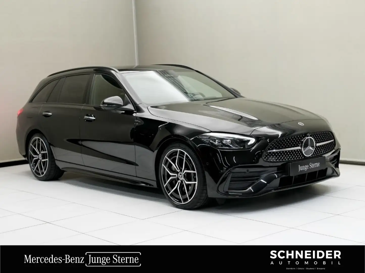 Mercedes-Benz C 220 d 4MATIC T-Modell Sport S-Sitz Night Navi Schwarz - 1