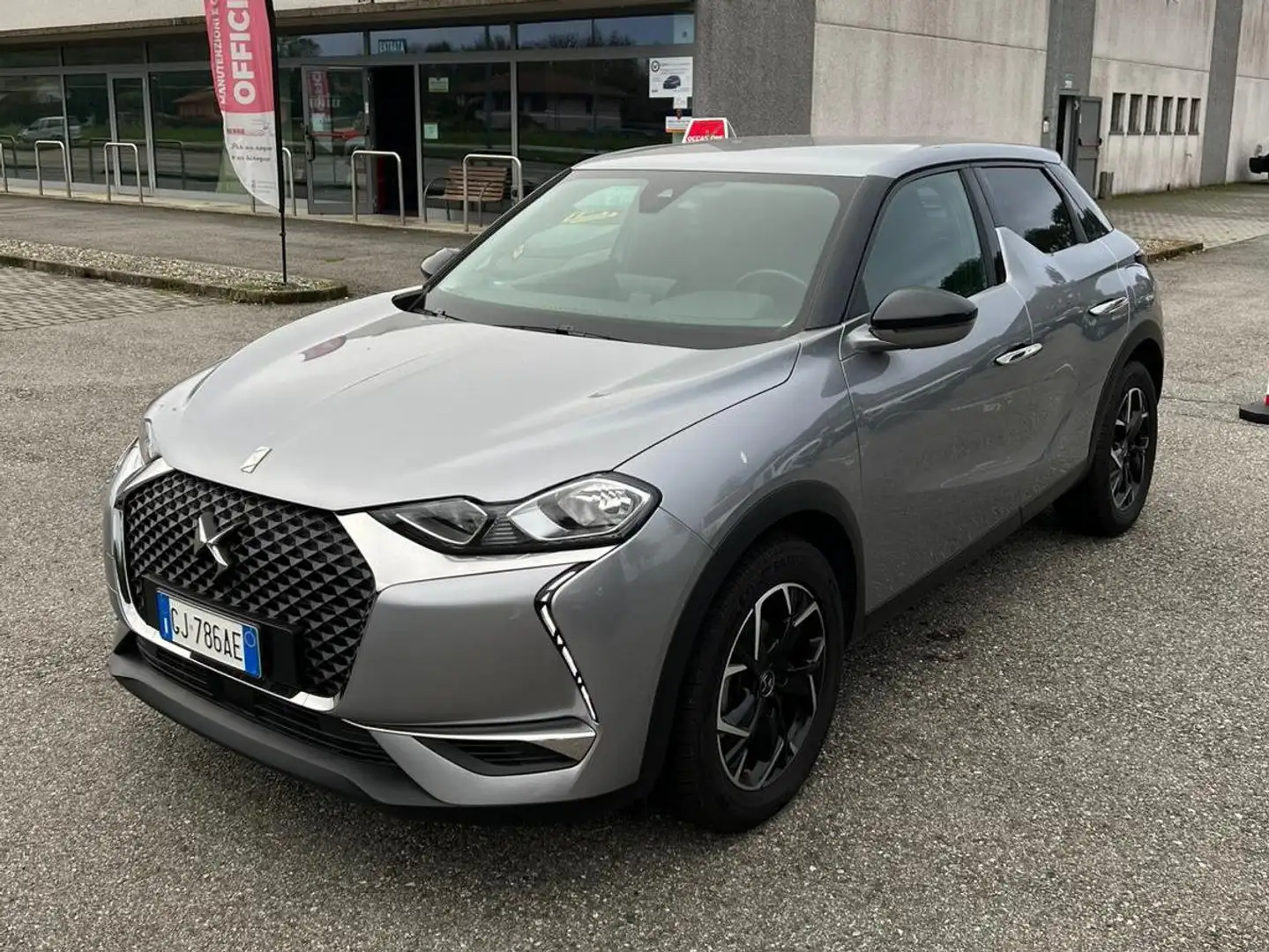 DS Automobiles DS 3 Crossback DS3 2019 Crossback DS3 1.2 puretech Faubourg 100cv Argento - 1