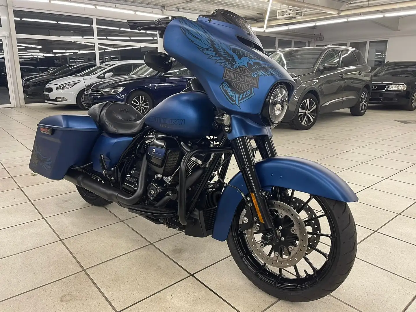 Harley-Davidson Street Glide 107 inch 115 Jahre 24996 km Albastru - 2
