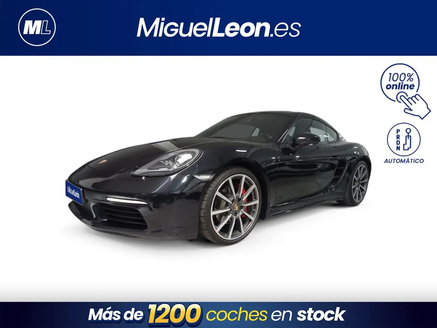 Porsche Boxster Cayman S Negro - 1