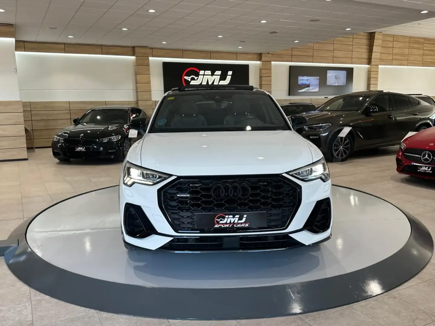 Audi Q3 Sportback 40 TDI Black line quattro S tronic 147kW Blanc - 2