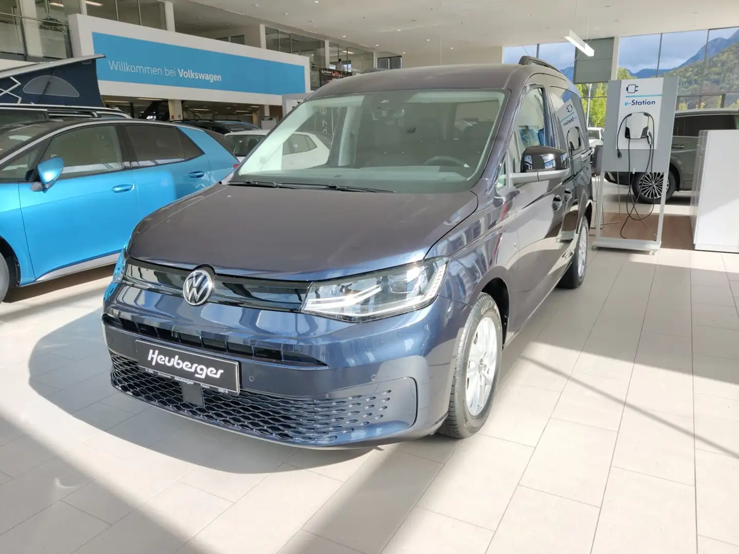 Volkswagen Caddy California 2.0 TDI DSG LED, ACC, Navi, R. Kamera Blau - 1