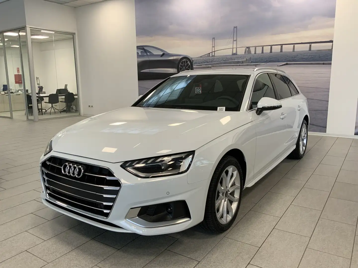 Audi A4 avant 30 2.0 tdi mhev 136cv business advanced s tr Bianco - 1