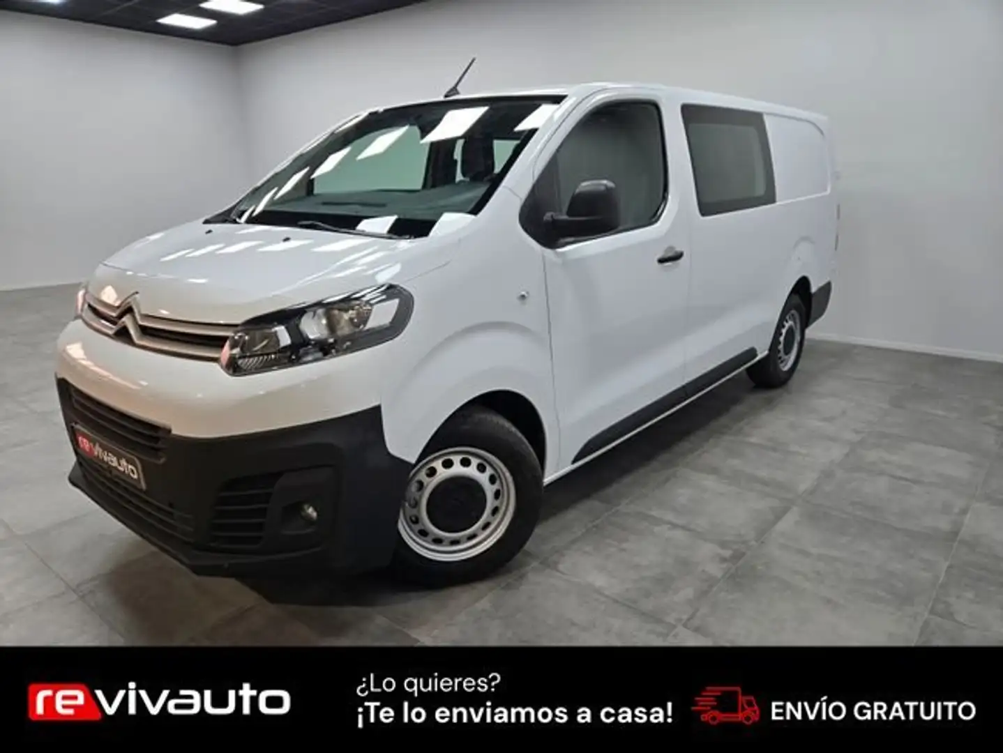 Citroen Jumpy Combi talla xl BlueHdi 120 SS Confort Blanc - 2