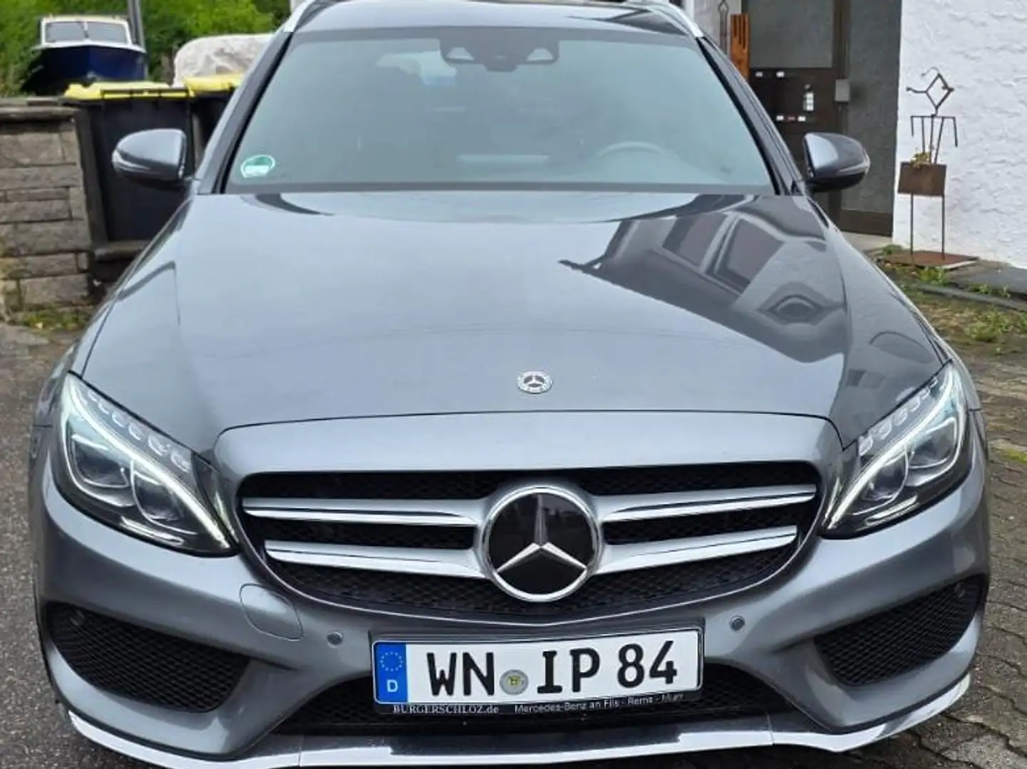Mercedes-Benz C 400 C 400 4Matic T 9G-TRONIC AMG Line Grey - 2