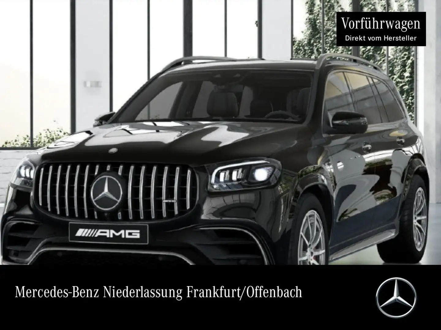 Mercedes-Benz GLS 63 AMG GLS 63 4M PANO+360+AHK+MULTIBEAM+HUD+SITZKLIMA+9G Schwarz - 1