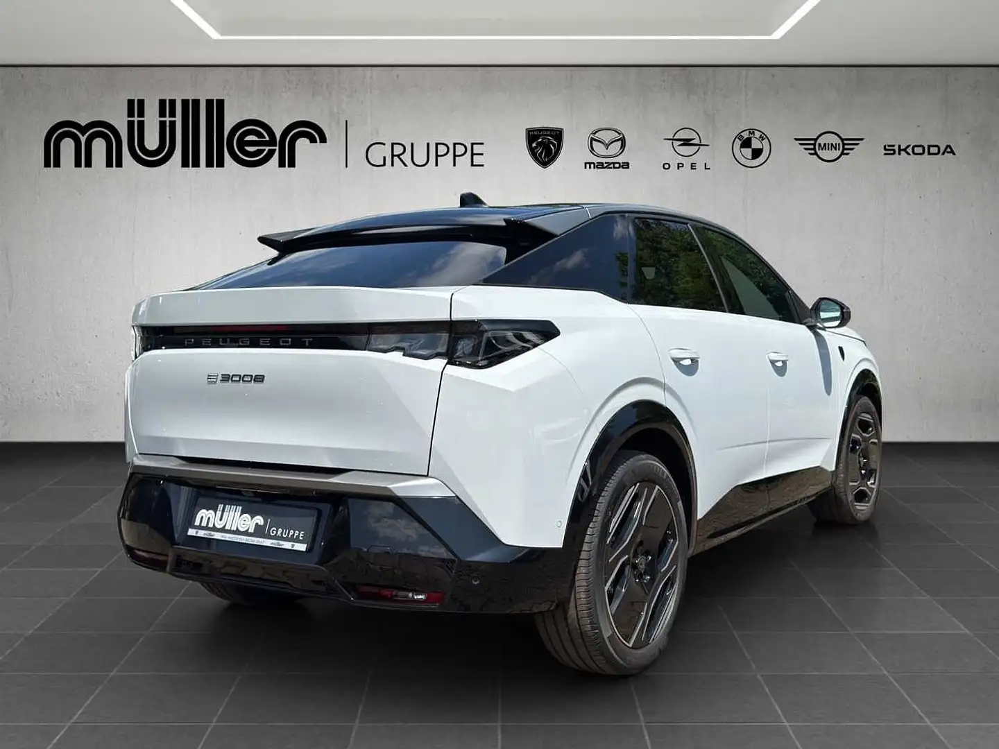 Peugeot 3008 Elektro 210 GT Weiß - 2