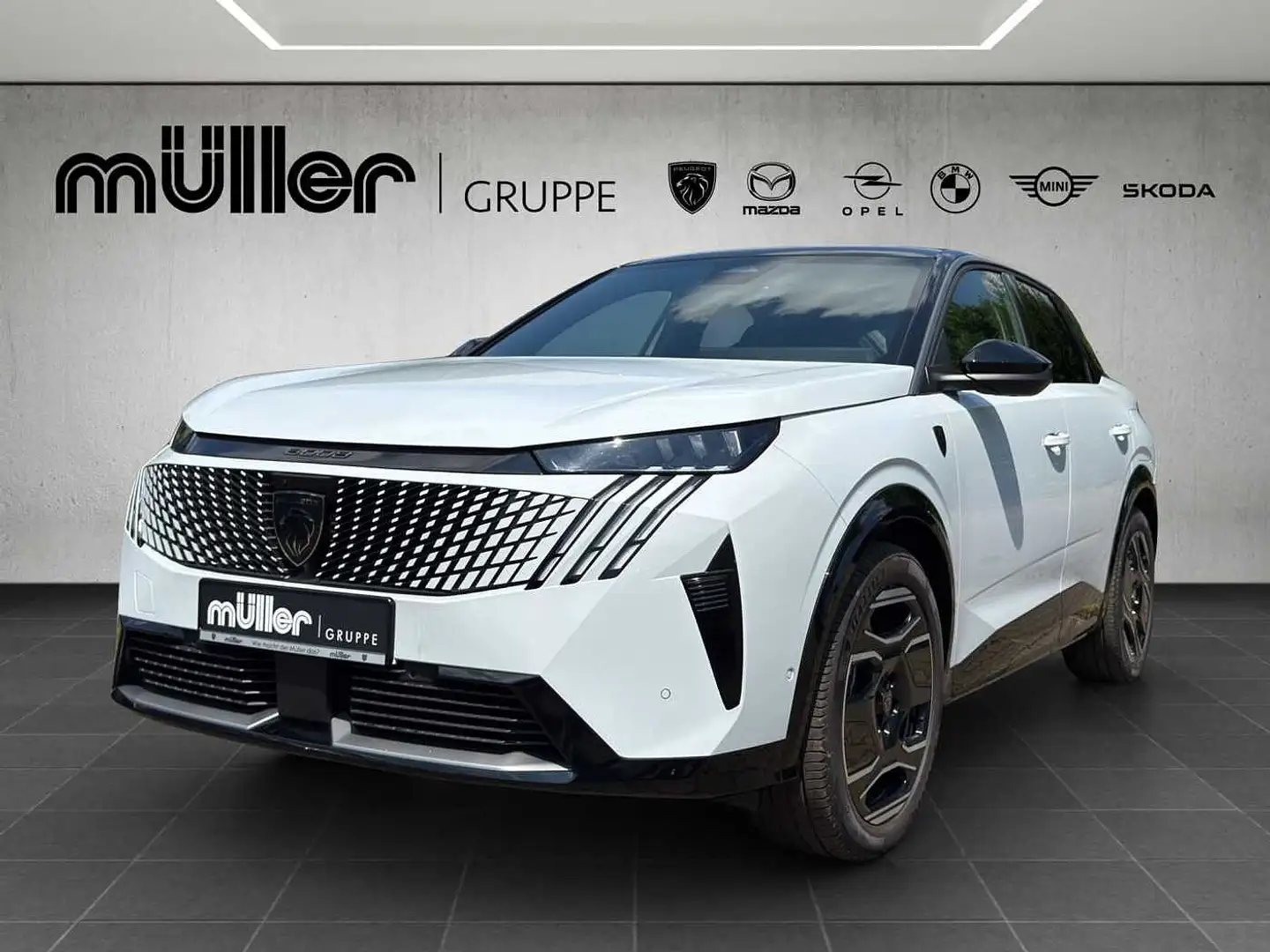 Peugeot 3008 Elektro 210 GT Weiß - 1