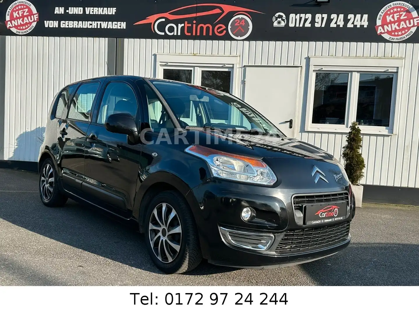 Citroen C3 Picasso Tendance 1,4 Ltr.*2.HAND*TÜV NEU* Negro - 2