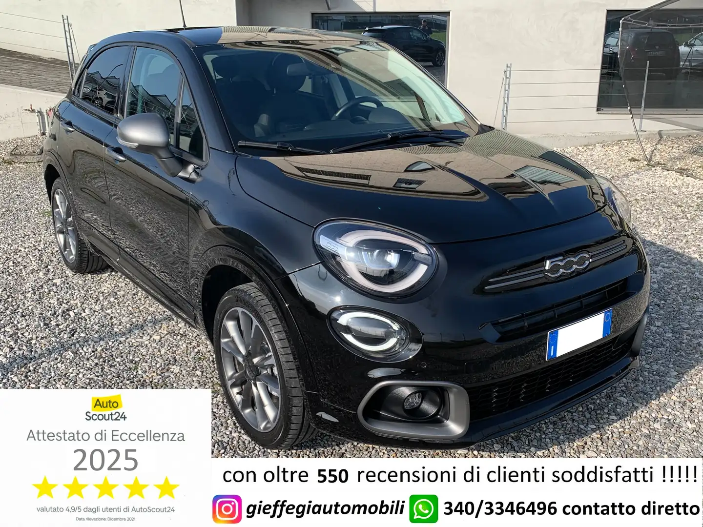 Fiat 500X 500X 1.5 t4 hybrid Sport 130cv dct - 1