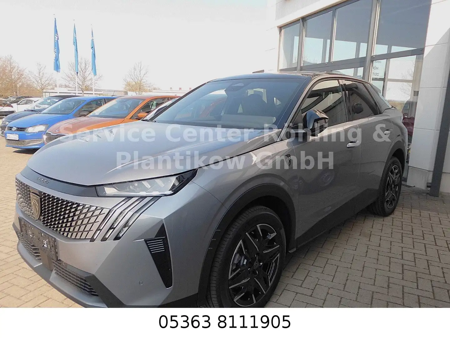 Peugeot 3008 GT MHEV 136 e-DCT Grau - 1