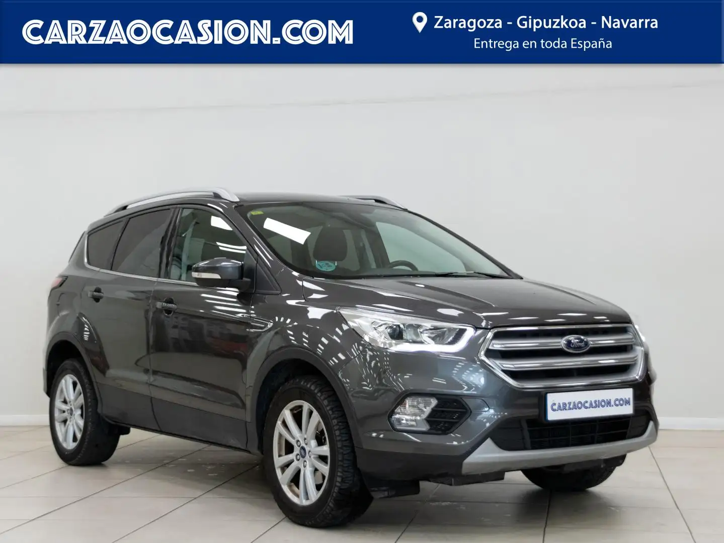 Ford Kuga 1.5TDCi Auto S&S Trend+ 4x2 120 Gris - 1