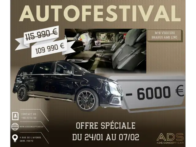 Mercedes-Benz V 300 D30 BRABUS AMG LINE EXCLUSIVE