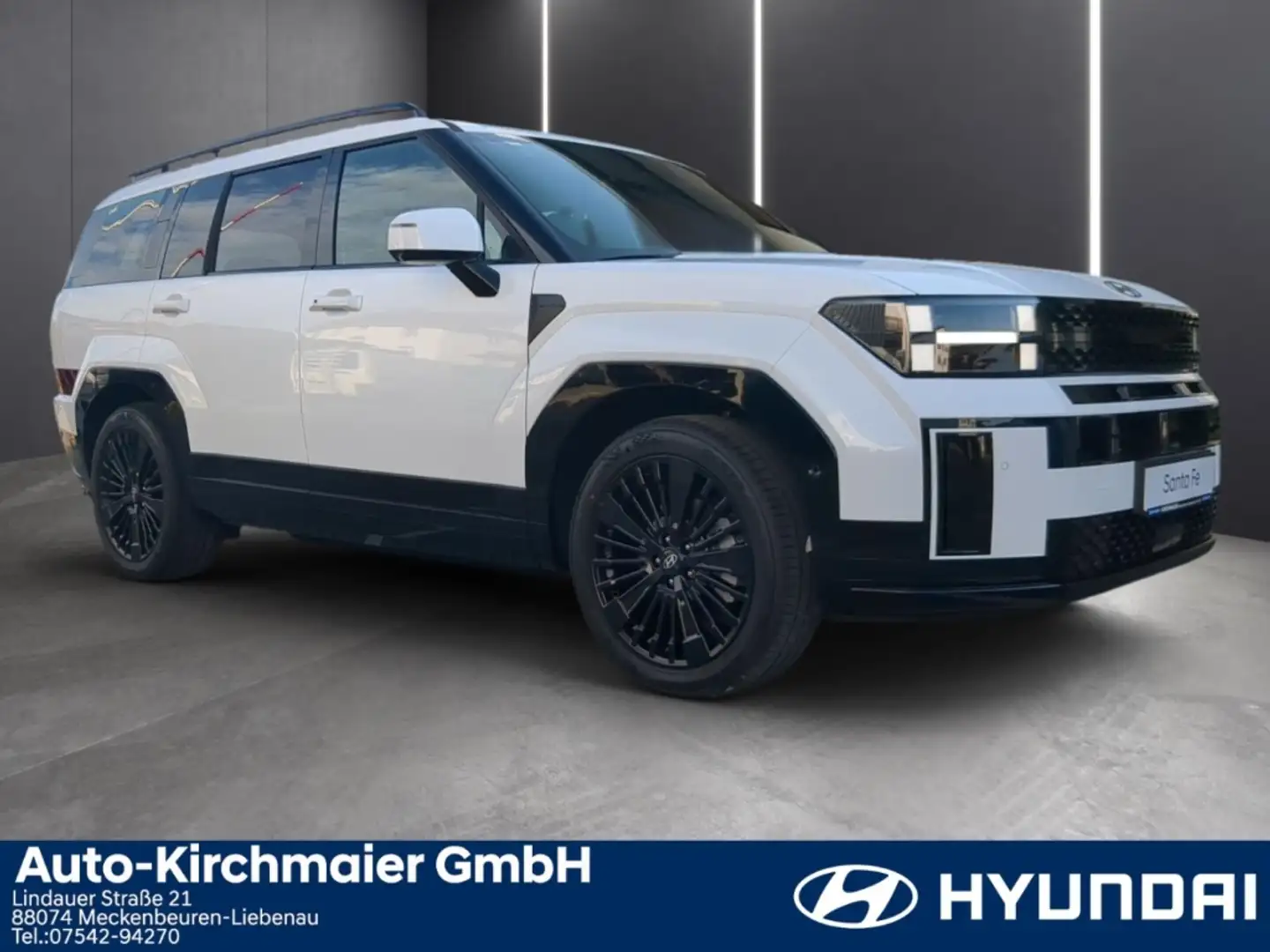 Hyundai SANTA FE HEV (MY25) 1.6 T-GDI 6-AT 4WD BLACKLINE Weiß - 2