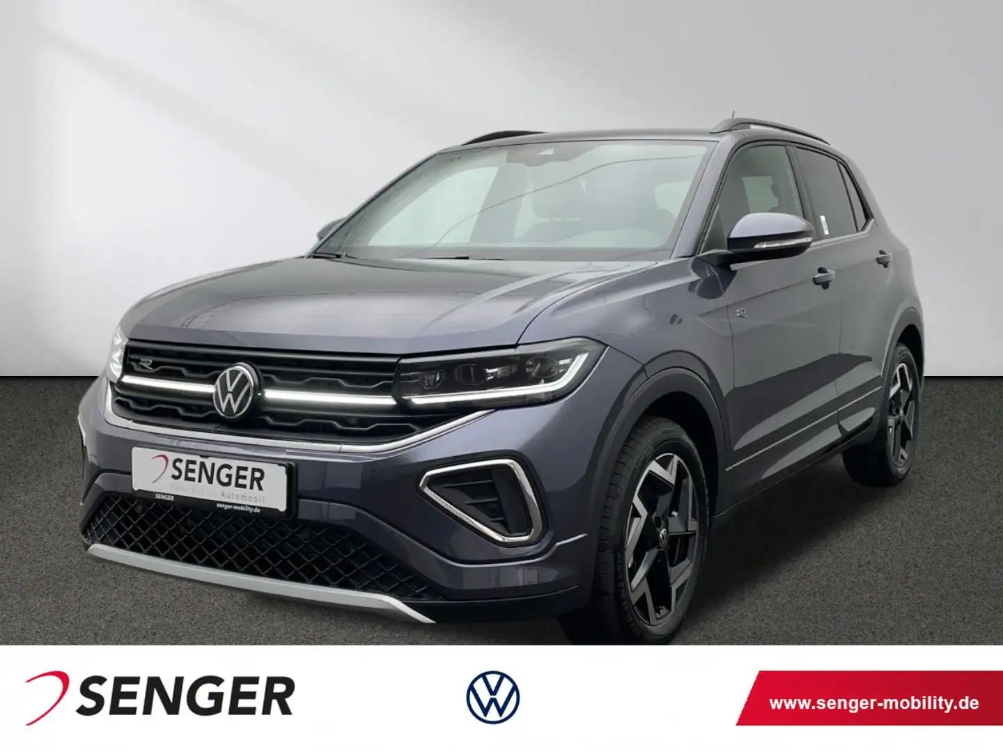 Volkswagen T-Cross 1.0 TSI R-Line App-Connect Sitzheizung Grau - 1