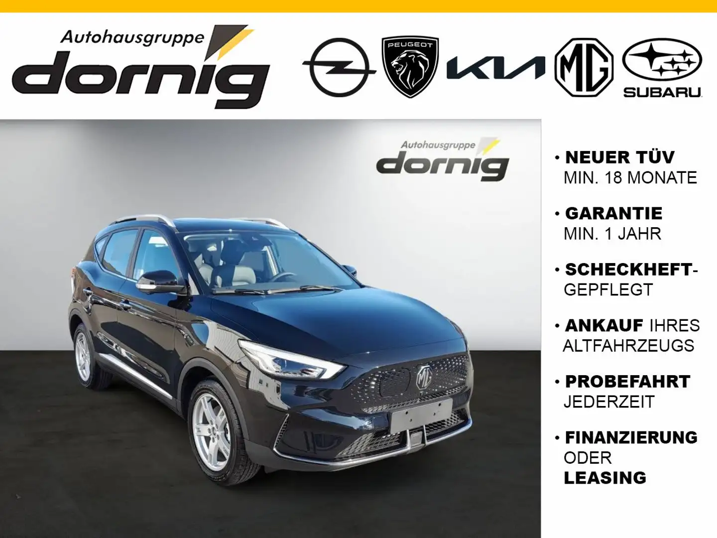 MG ZS EV Maximal Luxury 72kwh Schwarz - 1