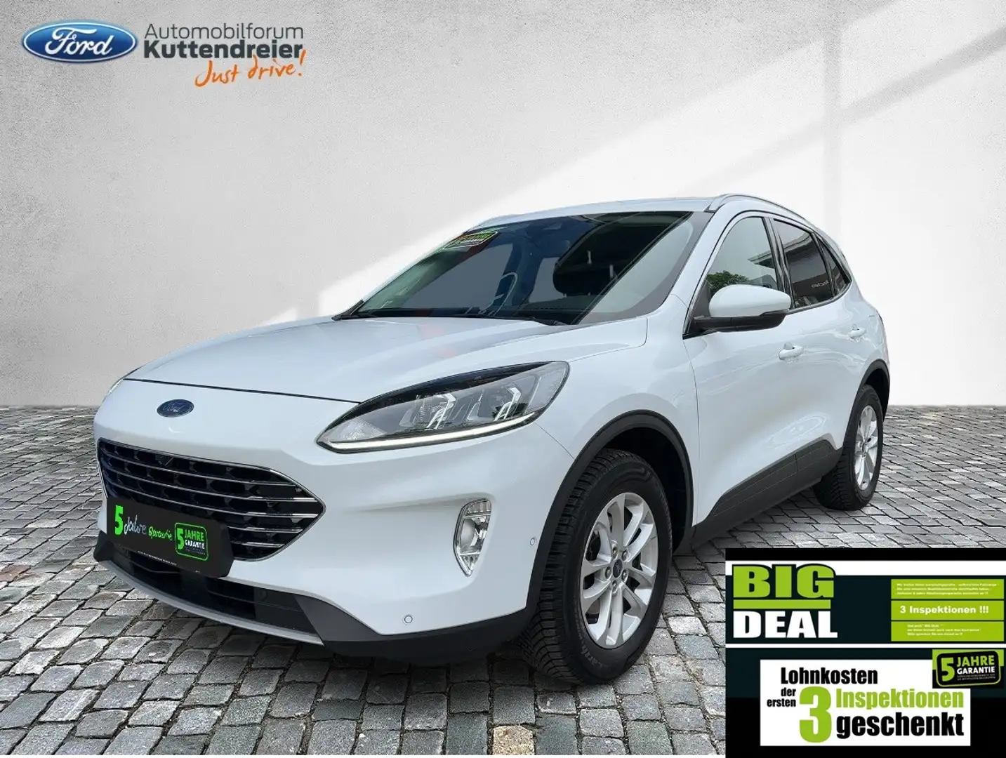 Ford Kuga Titanium Navi 2xKamera 2xPDC Lenkr.Sitzheiz Wit - 1