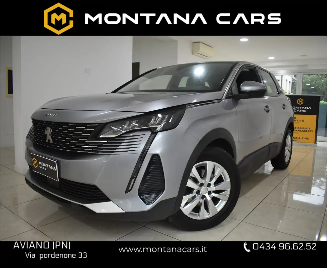 Peugeot 3008 3008 II 2021 1.5 bluehdi Active Business Grau - 1