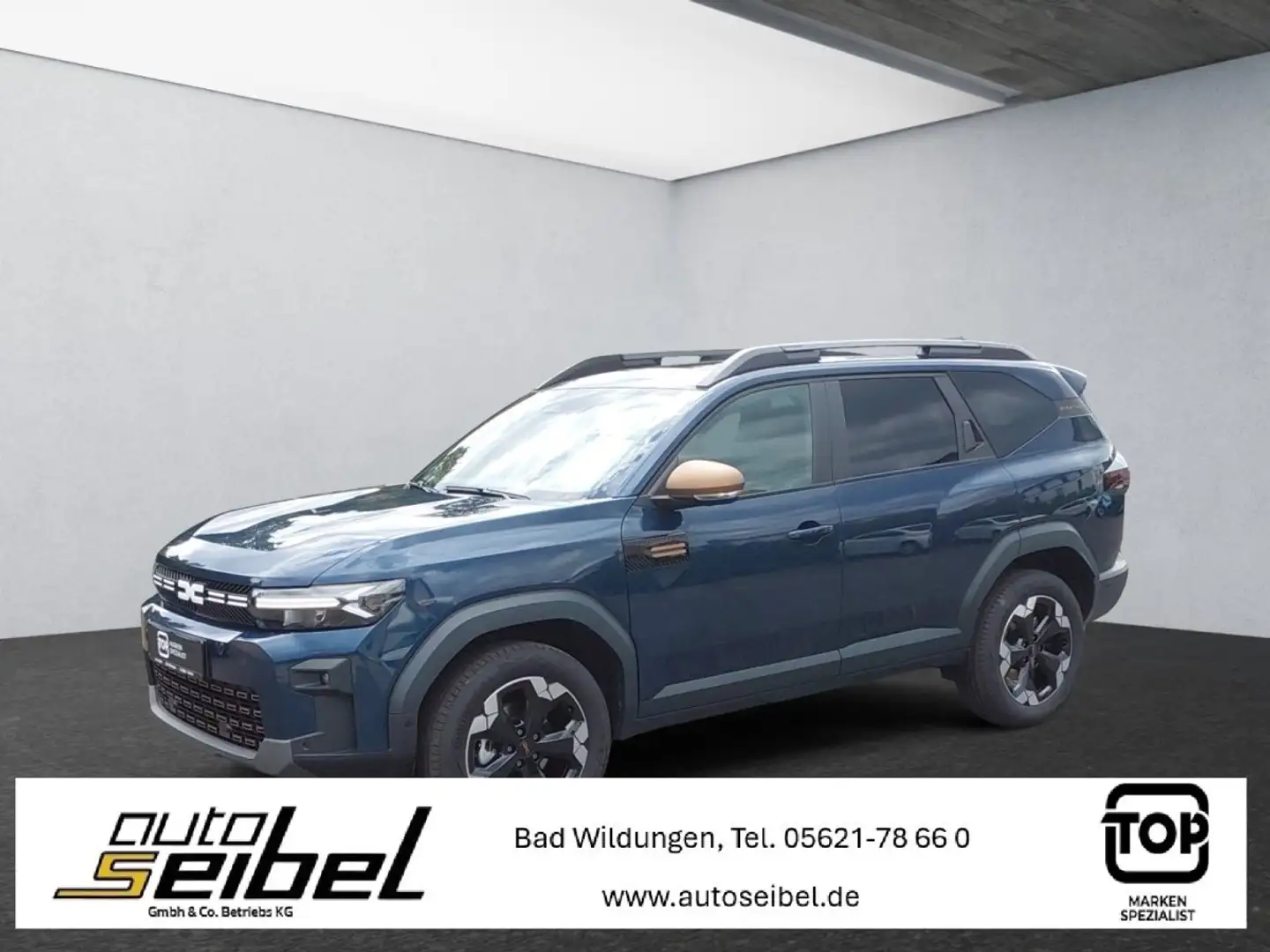 Dacia Bigster TCe 140 Extreme   Panorama D, Winter-P., Parking-P Blauw - 1