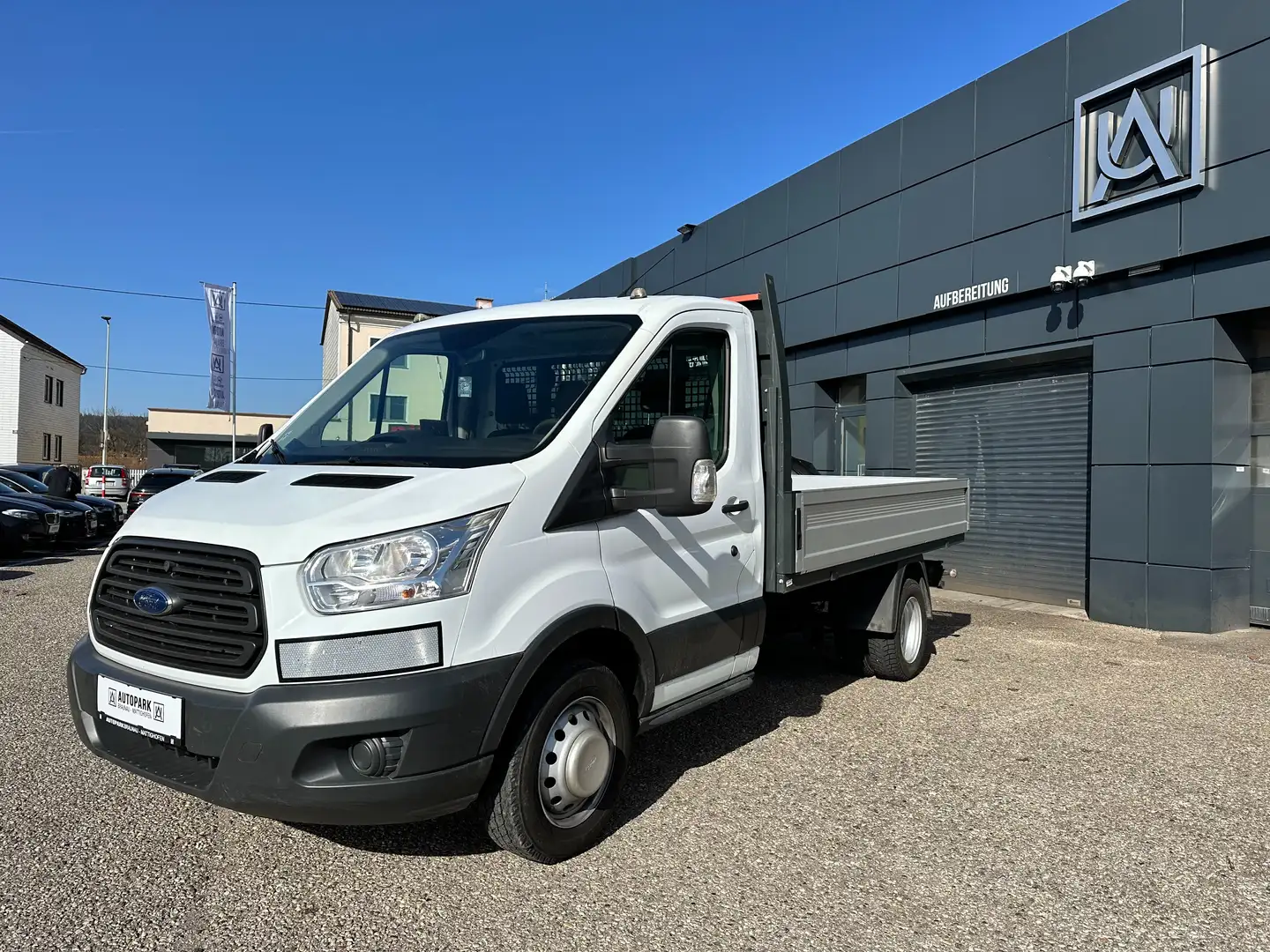 Ford Transit 2,2 TDCi Pritsche L2 350 *PICKERL-NEU*KLIMA* Weiß - 2