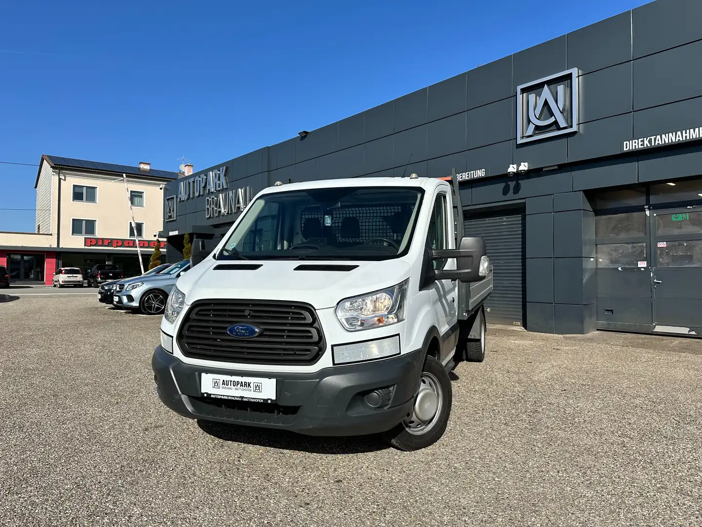 Ford Transit 2,2 TDCi Pritsche L2 350 *PICKERL-NEU*KLIMA* Weiß - 1